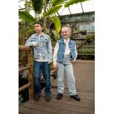 ONLY KOGDAD STRAIGHT DEST DNM CRO963 Meisjes Jeans - Light Blue Denim