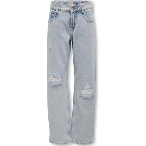 ONLY KOGDAD STRAIGHT DEST DNM CRO963 Meisjes Jeans - Light Blue Denim