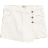 ONLY GIRLS - Korte Rok - Praktisch - Katoen - Met Knoopsluiting en Voorzakken