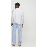 JACK & JONES - Jorvesterbro - T-shirt - Helder Wit - Lange Mouwen