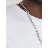 JACK & JONES - Jorvesterbro - T-shirt - Helder Wit - Lange Mouwen