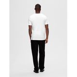 Selected Cormac T-shirt Met Korte Mouwen 3 Eenheden Wit S Man