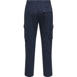 Onslinus - Tapered Fit Cargo Broek - Met Zijzakken en Cargozakken