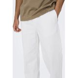 Onssinus - Loose Fit Broeken - Zwart - Geweven Stof