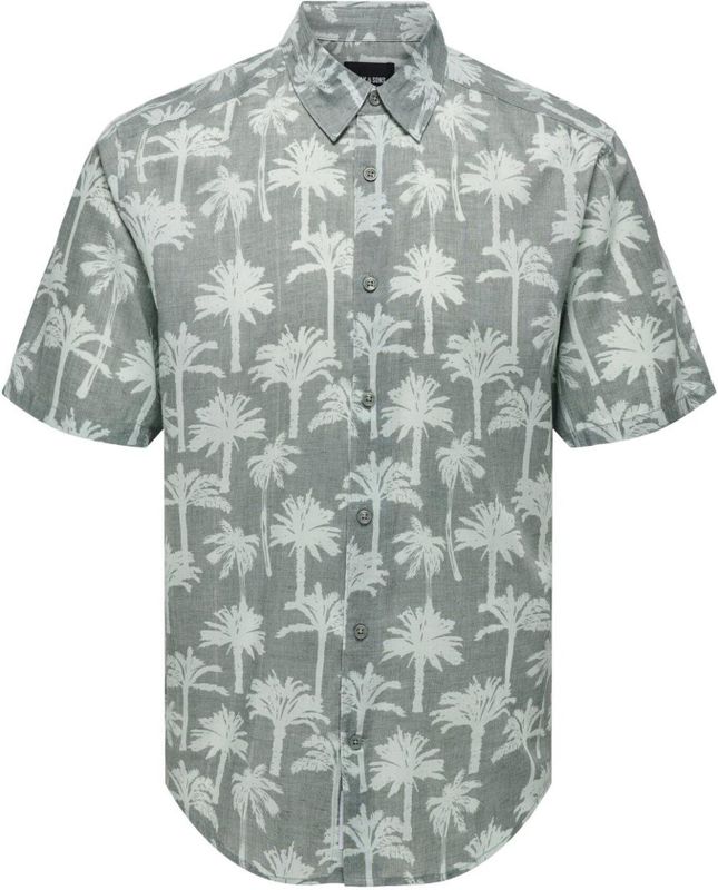 Only & Sons - Bronx Reg - Overhemd - Korte Mouwen