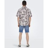 Onsnicolai - Overhemd - Katoen - Korte Mouwen - Relaxed Fit