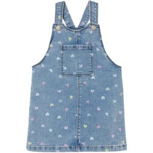 Name It - NmfRosa - Jurk - Blauw Denim/Hearts - Jersey