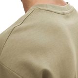 SELECTED - SLHOSCAR - T-shirt - Greige - Losse Pasvorm - Halve Mouw