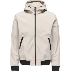 Only & Sons Jas Onsbowie Softshell Bomber Otw Noos 22029276 Silver Lining Mannen Maat - L