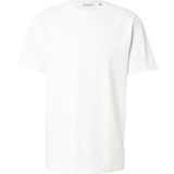 Only & Sons - Seersucker Cloud Dancer T-shirt - Wit - Heren