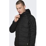 Only & Sons - Onslan Mix Jacket - Korte Herenjas - Zwart