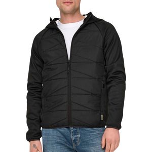 Only & Sons - Onslan Mix Jacket - Korte Herenjas - Zwart