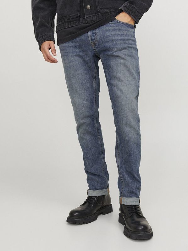 Jack Jones - Jjiglenn JJCole AM 171 SN - Jeans - Blauw - Stretchstof