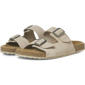 Jack & Jones - JFWLOUIS - Slipper - Taupe - Suède