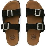 JACK & JONES Jfwlouis Sandalen - Antraciet - Suède - Leren Voering