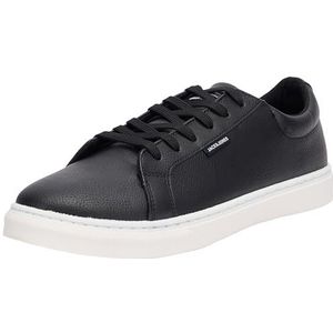 Jack & Jones Jfwatmos PU 2.0 Sneakers voor heren, antraciet, 44 EU, Antraciet, 44 EU