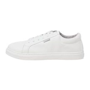 Jack & Jones JFWATMOS PU 2.0 Sneakers voor heren, helder wit, 44 EU, wit (bright white), 44 EU