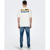 Onskeith - T-shirts - Zwart - O-hals - Korte Mouwen - Relaxed Fit