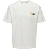 Onskeith - T-shirts - Zwart - O-hals - Korte Mouwen - Relaxed Fit