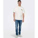Onskeith - T-shirts - Zwart - O-hals - Korte Mouwen - Relaxed Fit