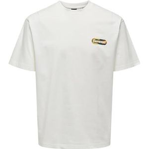 Onskeith - T-shirts - Zwart - O-hals - Korte Mouwen - Relaxed Fit