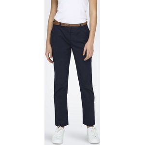 Jacqueline de Yong Broek Jdychicago Mw Belted Chino Pants Pn 15311897 Night Sky Dames