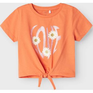 Name it - Nmfkikatie Ss Short Top Pb - Meisjes - t-Shirts