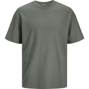 Jack Jones Jack Jones Jcoclean Relaxed Tee Ss Crew Neck Agave Green GROEN