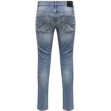 LOOM - Slim Fit Jeans - Light Was - Biologisch - Vegan Patch