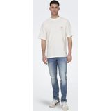 LOOM - Slim Fit Jeans - Light Was - Biologisch - Vegan Patch