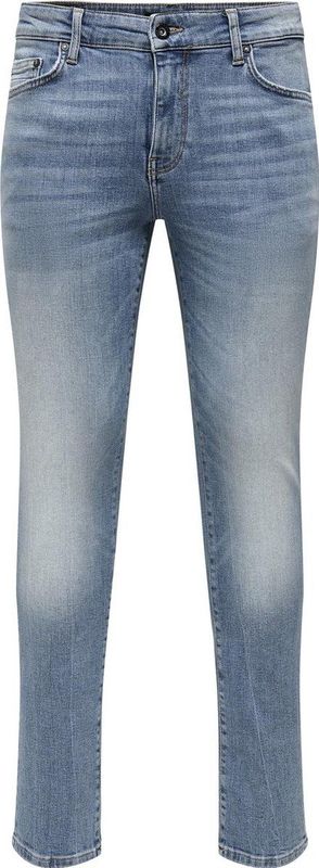 LOOM - Slim Fit Jeans - Light Was - Biologisch - Vegan Patch