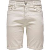 ONLY & SONS Shorts »ONSPLY ECRU 9296 AZG DNM SHORTS«