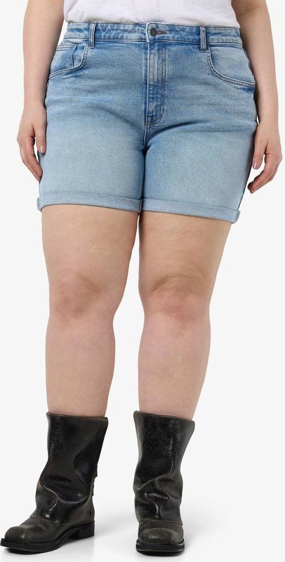 NOISY MAY - Curve - Denim Short - Lichtblauw - Loose Fit