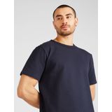 Selected - SLHSANDER SEERSUCKER - T-shirt - Effen - 97% Katoen - Regular Fit