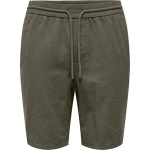 Shorts mit elastischem Bund Modell 'LINUS'