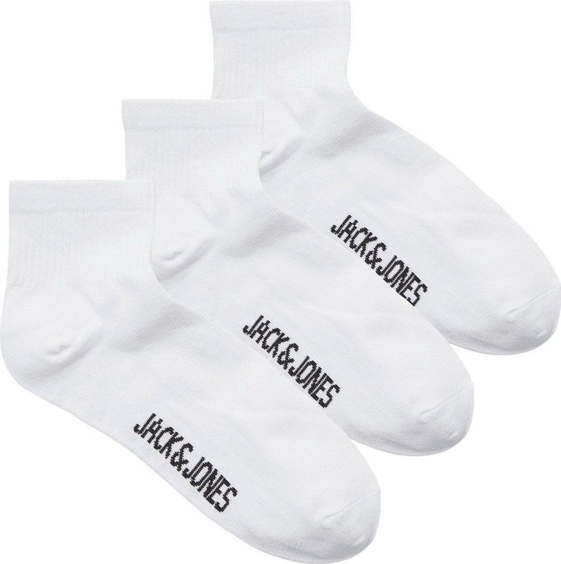 Jack & Jones - Leon - Sokken - Wit - 3-pack