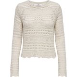 Jacqueline de Yong - Jdysun Lay - Pullover - Tapioca - Katoen