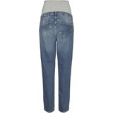Jeans - Boyfriend Fit - Mid Wash - Elastische Taille - Ondersteunende Buikband