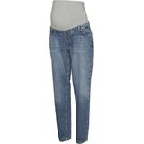 Jeans - Boyfriend Fit - Mid Wash - Elastische Taille - Ondersteunende Buikband