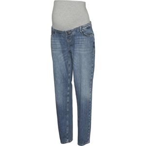 Jeans - Boyfriend Fit - Mid Wash - Elastische Taille - Ondersteunende Buikband