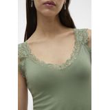 VERO MODA Top VMROSA Olijfgroen