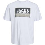 T-shirt - Ronde Hals - Jersey - Logoprint - Kwartmouw