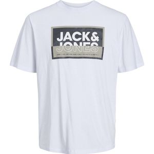 Jack & Jones - JCOlogan - T-shirt - Wit - Korte Mouwen