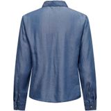 JdY - Bloezen & Tunieken - Jeans - Blauw - Katoen