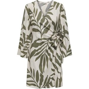 Jacqueline de Yong - Ivy - Sweatdress - Groen - Katoen/Polyester