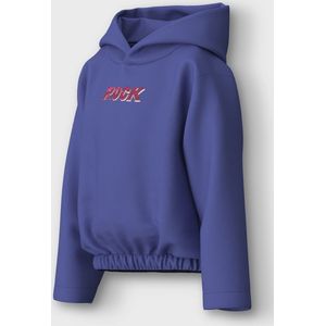 Name it - Nkfolanja Ls Short Loose Swe Wh Bru Pb - Meisjes - Sweaters