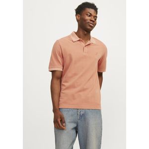 Trui - Effen - Katoen - Polokraag - Knoopsluiting