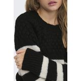 Gebreide Pullover - O-hals - Lange Mouwen - Wijde Mouwen