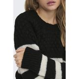 Gebreide Pullover - O-hals - Lange Mouwen - Wijde Mouwen