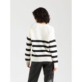 Jdy Jdylorraine Animal Pullover Knt Noos Dames Trui - Cement Black Leopard Spots